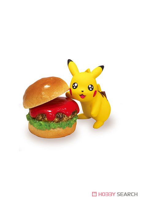Pokemon Pikachu Likes Ketchup (Set of 8) (Shokugan) Item picture8
