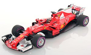 Scuderia Ferrari SF70H 4th Place Australian GP 2017 Kimi Raikkonen (Diecast Car)