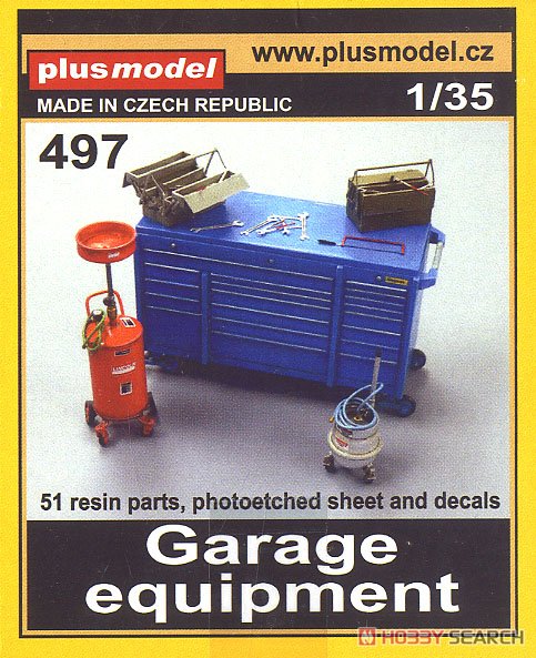 Garage Equipment (Plastic model) Package1