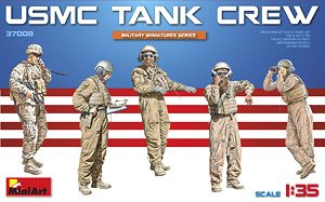 Usmc. Tank Crew (Set of 5) (Plastic model)