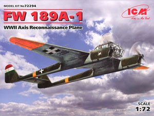 Focke Wulf Fw189A-1 Recon (Plastic model)