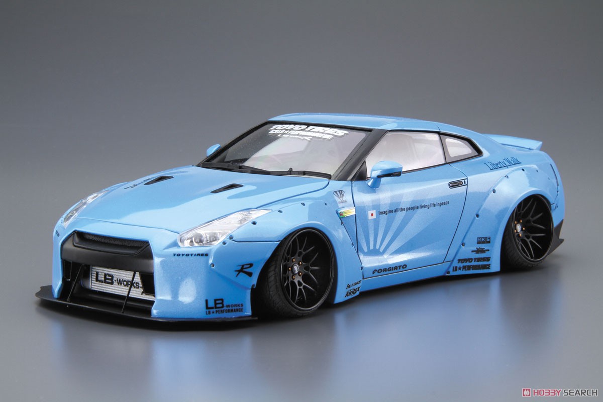 LBワークス R35 GT-R Ver.1 (プラモデル) 商品画像3