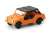 VW Country Buggy オレンジ - ブラック (ミニカー) 商品画像1