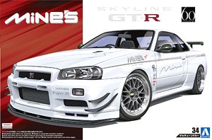 マインズ BNR34 スカイラインGT-R `02(ニッサン) (プラモデル)