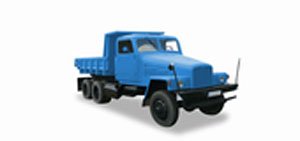 (HO) IFA G 5 ダンプトラック ブルー (鉄道模型)