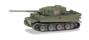 ティーガー重戦車 Vers.H1 チュニジア ＃142 装飾済み (完成品AFV)