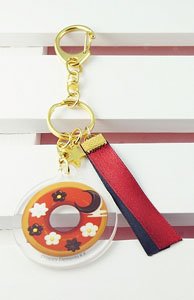 Ensemble Stars! Mog Collection Ring Key Ring (w/Acrylic Charm) (H) Akatsuki (Anime Toy)
