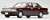 LV-N43-19a Gloria Sedan V30 Turbo Brougham VIP (Dark Red) (Diecast Car) Item picture3