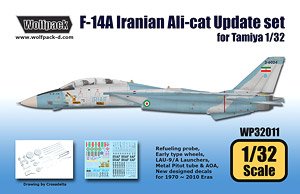 F-14A アリ-キャット アップデートセット リニューアル版 (タミヤ用) (プラモデル)
