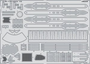 F-35A 外装エッチングパーツ (イタレリ用) (プラモデル)