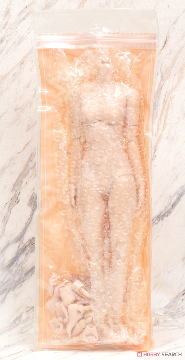 スーパーフレキシブル女性素体 プラスチックジョイント ペール スモールバスト (ドール) 商品画像1