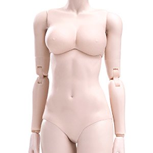 Super Flexible Female Base Model Plastic Joint Pale Large Bust (Fashion Doll)