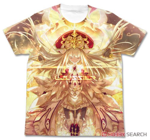 Shironeko Project Saint of Atonement Loussier Full Graphic T-Shirts White XL (Anime Toy) Item picture1