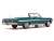 Chevrolet Impala Open Convertible 1961 Twilight Turquoise (Diecast Car) Item picture2