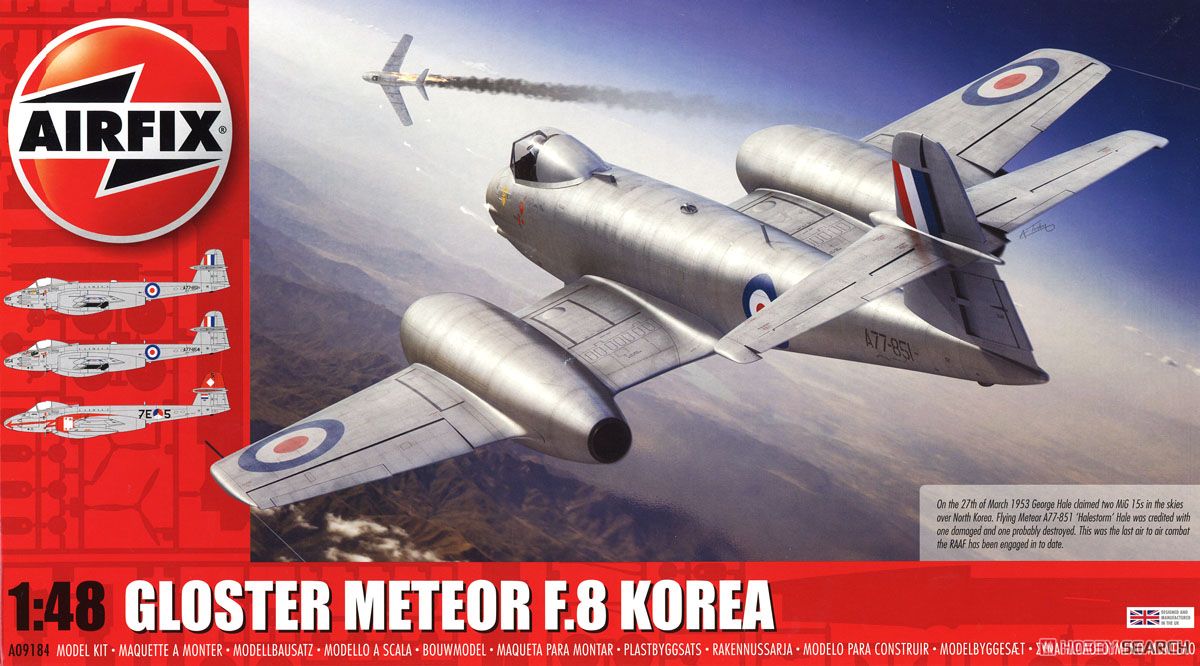 グロスター ミーティア F8 朝鮮戦争 (プラモデル) パッケージ2