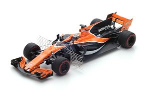 McLaren Honda MCL32 No.14 Barcelona Pre-season test 2017 Fernando Alonso (ミニカー)