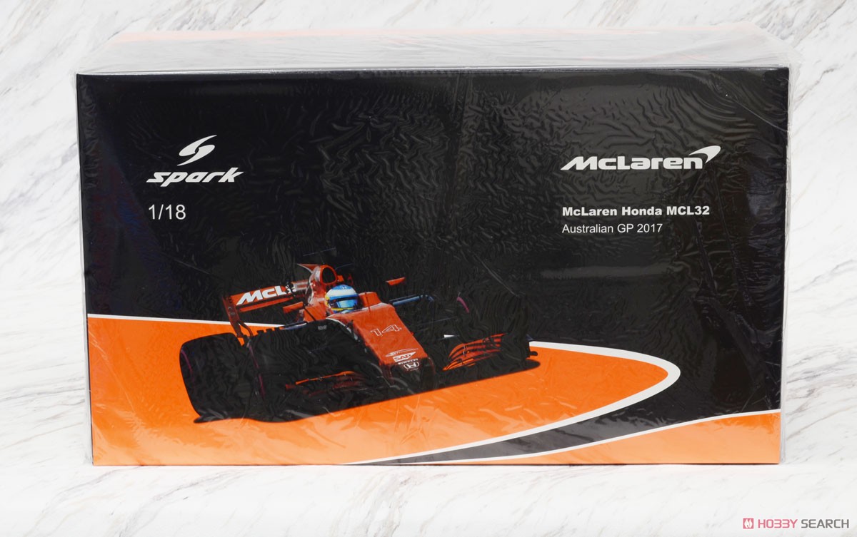 McLaren Honda No.14 Australian GP 2017 MCL32 Honda Fernando Alonso (Diecast Car) Package1