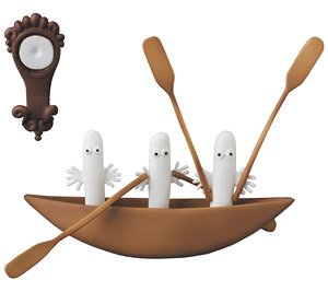 UDF No.362 「MOOMIN」 シリーズ3 ニョロニョロ (船、気圧計付き) (完成品)
