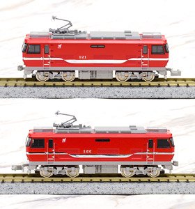 Meitetsu Type EL120 Electric Locomotive Two Car Set (M+T) (w/Motor) (2-Car Set) (Pre-colored Completed) (Model Train)