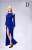 1/6 Bare Shoulder Evening Dress Set Blue (Fashion Doll) Other picture2