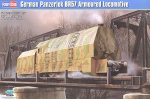 German Panzerlok BR57 Armoured Locomotive (Plastic model)