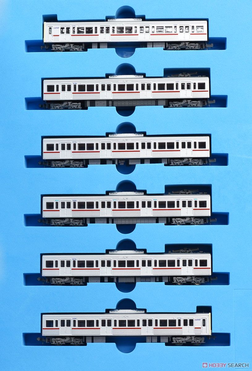 京王 7000系・旧塗装 (基本・6両セット) (鉄道模型) 商品画像1