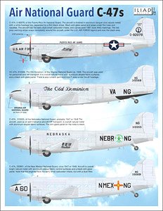 C-47スカイトレイン 「米空軍州兵」 (デカール)