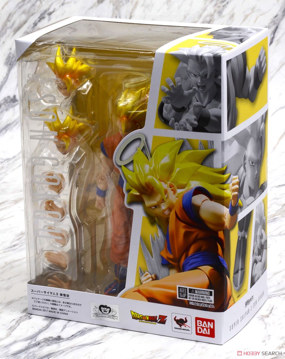 S.H.Figuarts Super Saiyan 3 Son Goku (Completed) Package1