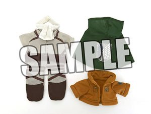 Nya-colle Costume Attack on Titan [Levi] (Anime Toy)