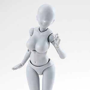 S.H.Figuarts Body-chan -Kentaro Yabuki- Edition DX Set (Gray Color Ver.) (Completed)