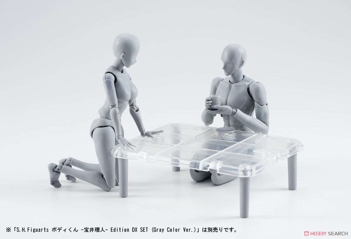 S.H.フィギュアーツ ボディちゃん -矢吹健太朗- Edition DX SET (Gray Color Ver.) (完成品) その他の画像1