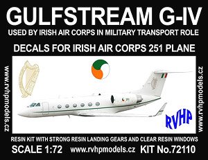 ガルフストリーム G-IV アイルランド空軍 「251」1種デカール付 (プラモデル)