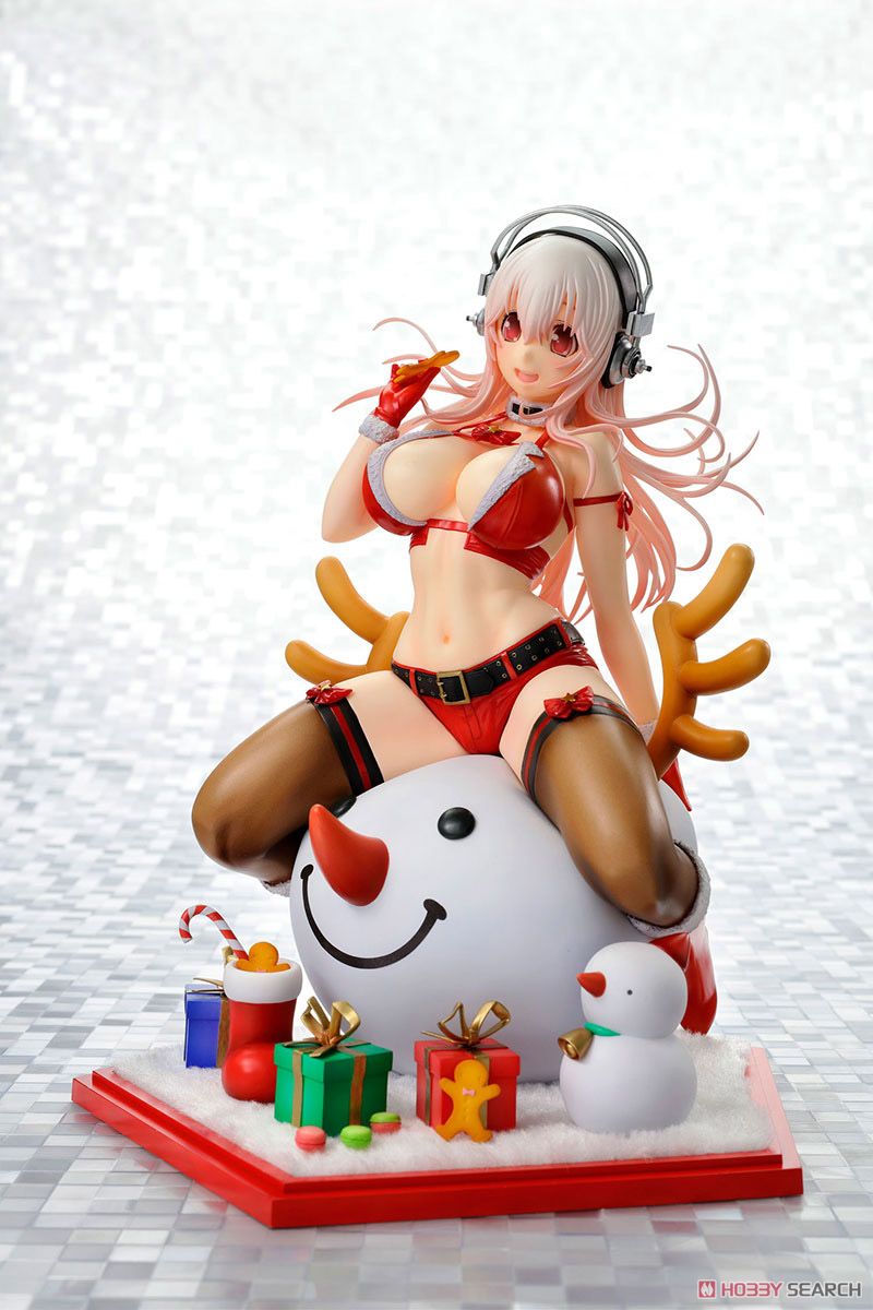 Super Sonico Christmas Ver. (PVC Figure) Item picture6