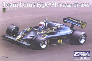 Team Lotus Type 91 Belgian GP 1982 (Model Car)