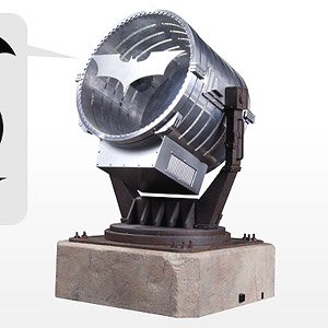 『DCコミックス』 【DC プロップレプリカ】 バットシグナル投光器 (完成品)