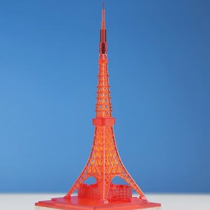 ジオクレイパー 東京タワー イルミネーションカラー (クリアレッド) (完成品)