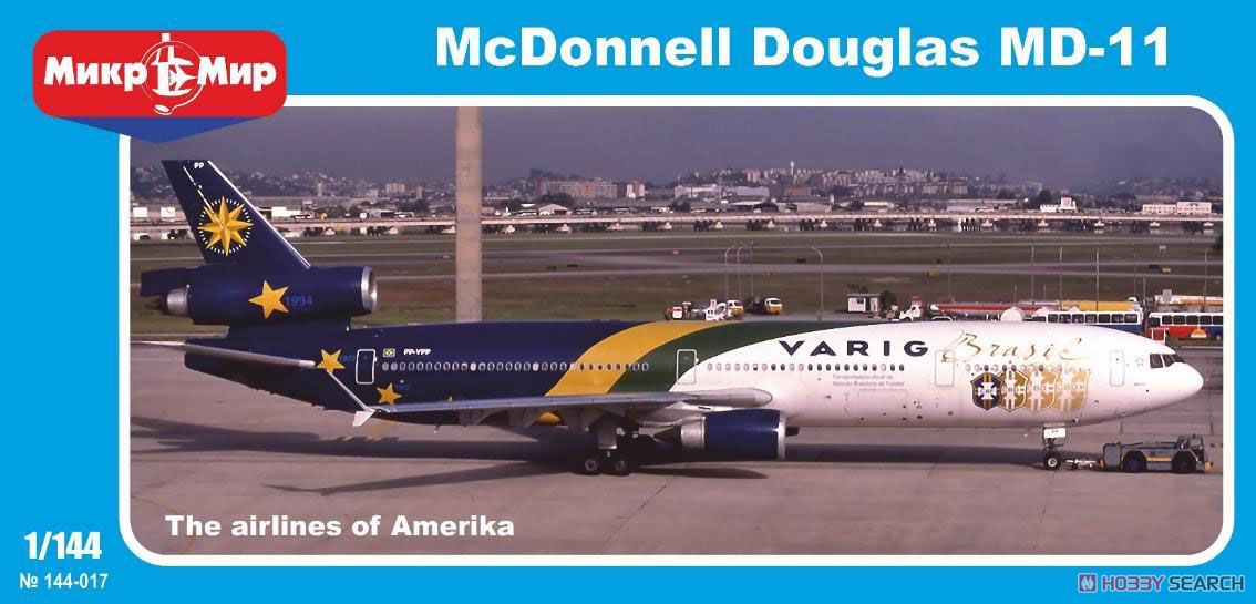 マクダネル・ダグラス MD-11 「アメリカ大陸のエアライン」 (プラモデル) パッケージ1