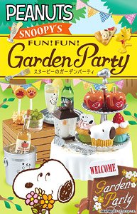 Snoopy`s Garden Party (Set of 8) (Anime Toy)