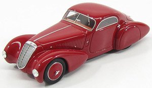 アルファロメオ 8C 2300 ベルリネッタ ヴィオッティ 1934 ボルドー (ミニカー)