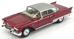 Cadillac – Eldorado Brougham – 1957 Red Met Silver (Diecast Car)