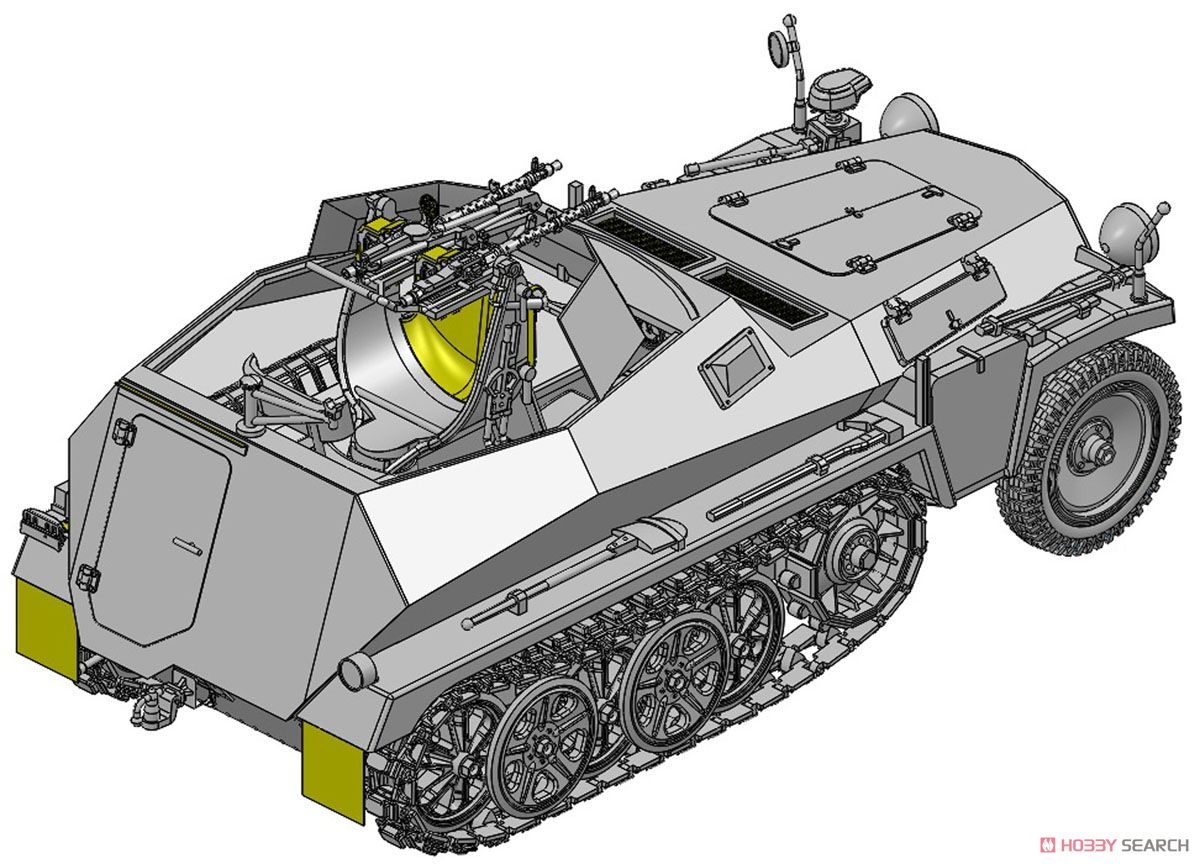 WW.II ドイツ軍 Sd.Kfz.250/4 Ausf.A 対空自走砲 (プラモデル) その他の画像4