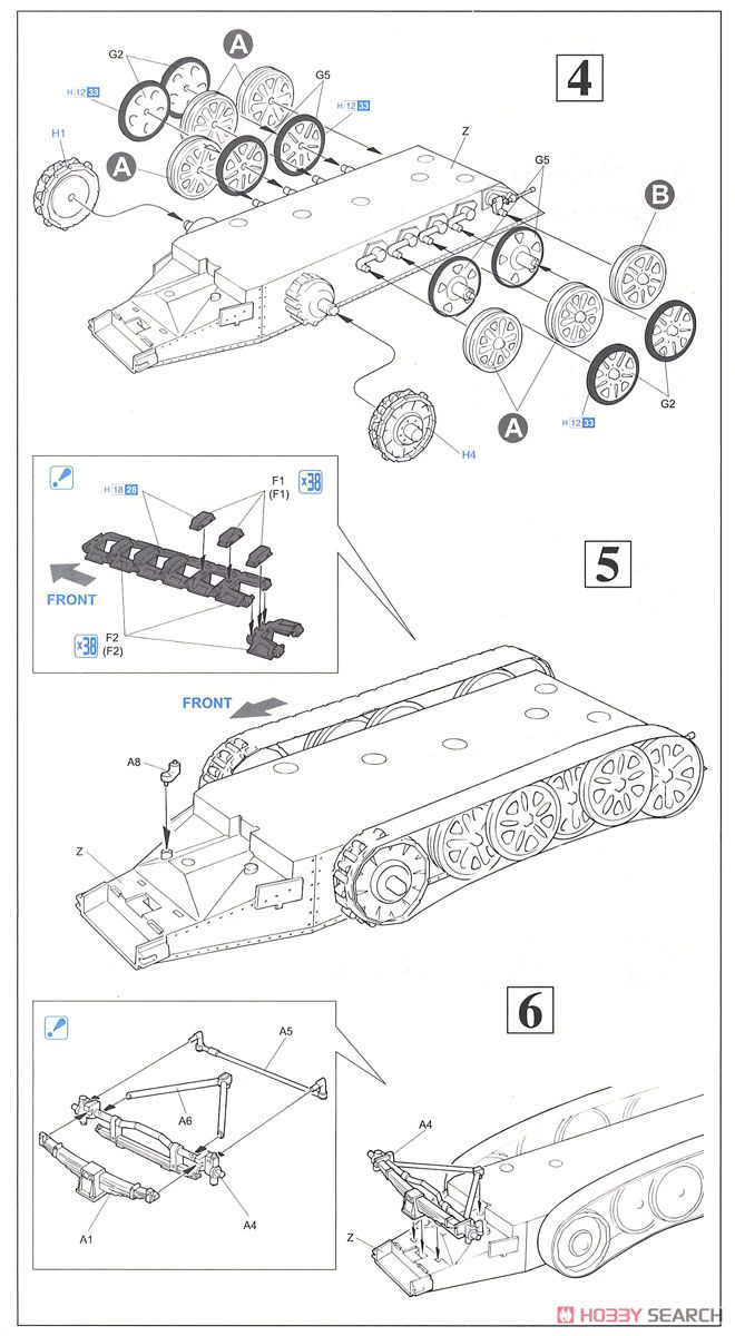 WW.II ドイツ軍 Sd.Kfz.250/4 Ausf.A 対空自走砲 (プラモデル) 設計図2