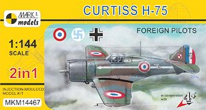 Curtiss H-75 `Foreign Pilots` (Set of 2) (Plastic model)