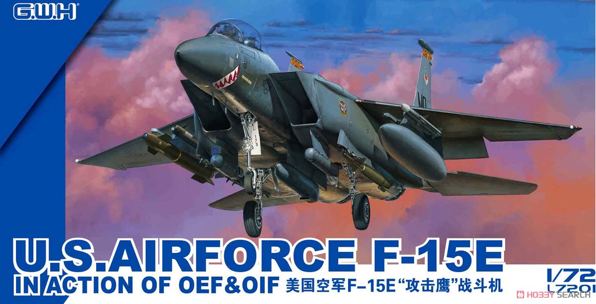 U.S.Airforce F-15E in Action of OEF&OIF (Plastic model) Package1