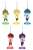 Nendoroid Plus Star-Mu Collectible Rubber Straps (Set of 5) (Anime Toy) Item picture1