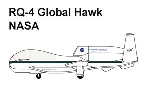 RQ-4B グローバルホーク (NASA) (プラモデル)