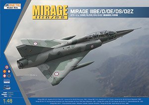 Mirage III BE/D/DE/DS/D2Z Two seats Trainer/Attacker (Plastic model)