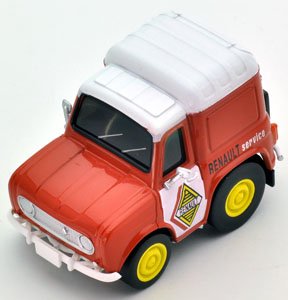 ChoroQ Zero Z-45b Renault 4 Fourgonnette Service Car (Orange) (Choro-Q)