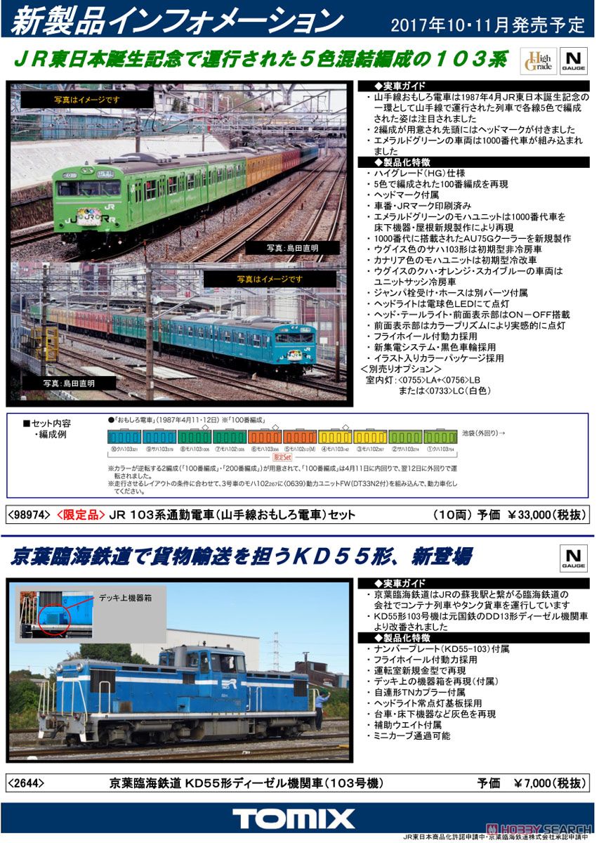 京葉臨海鉄道 KD55形 ディーゼル機関車 (103号機) (鉄道模型) 解説1