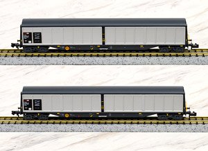 Schiebewandwagen Habils SBB Cargo `Standard Color` Two-Car Set (2-Car Set) (Model Train)